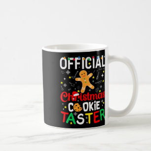 Offizieller Weihnachtsplätzchen-Verkostungsexperte Kaffeetasse