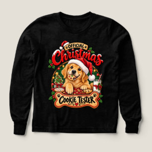 Offizieller Weihnachtsplätzchentester Golden Retri