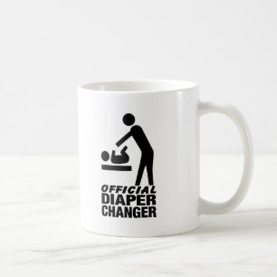 Offizieller Windel-Wechsler Kaffeetasse