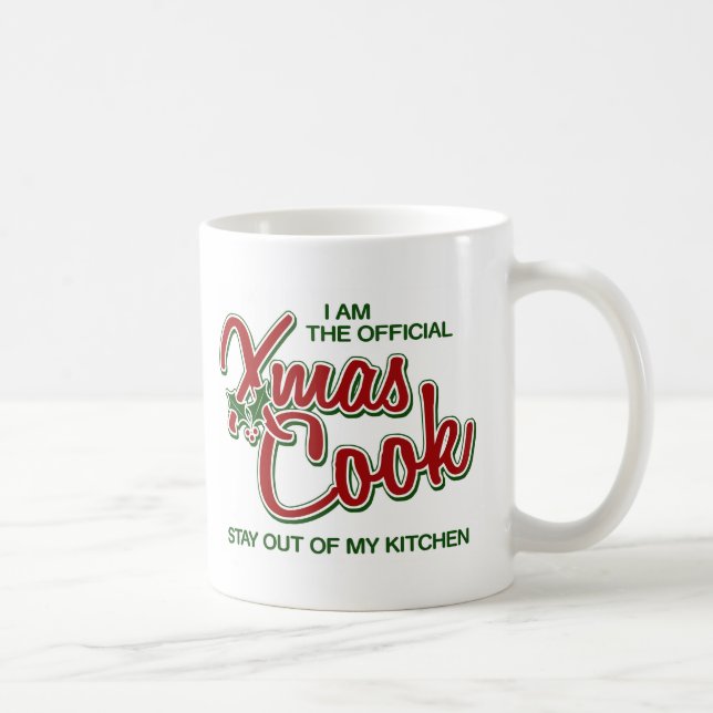 Offizieller XMAS COOK - Becher Kaffeetasse (Rechts)
