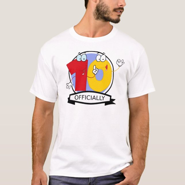 Offizielles 10-Geburtstagslogo T-Shirt (Vorderseite)