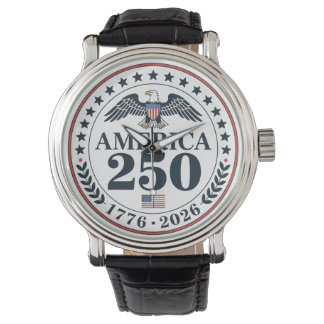 Offizielles Amerika 250. Jubiläums-Gedenksiegel Armbanduhr