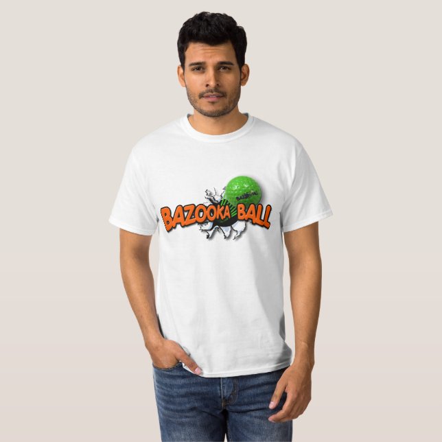 Offizielles Bazooka-Ball-Logo-Shirt T-Shirt (Vorne ganz)