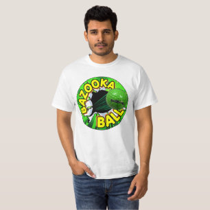 Offizielles Bazooka-Ball-Wappen-Logo-Shirt T-Shirt