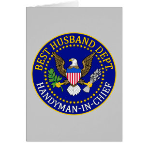 Offizielles bestes Ehemann-Abteilungs-Siegel