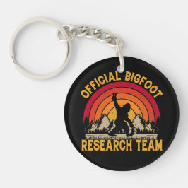 Offizielles Bigfoot Research Team Schlüsselanhänger
