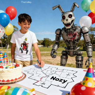 Offizielles Citra Nosey Robot-Shirt T-Shirt