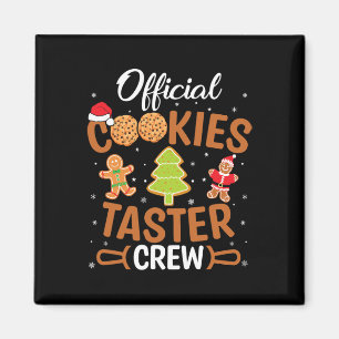Offizielles Cookie Taster Crew Weihnachtsbacken Bä Magnet