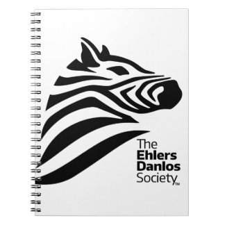 Offizielles Ehlers-Danlos Gesellschafts-Logo Notizblock
