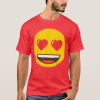 Offizielles Emoji Herz Augen Gelbes Lächeln Gesich