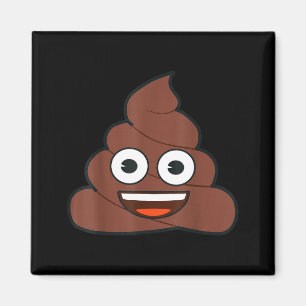 Offizielles Emoji Kacke Glücklich Gelbes Lächeln G Magnet