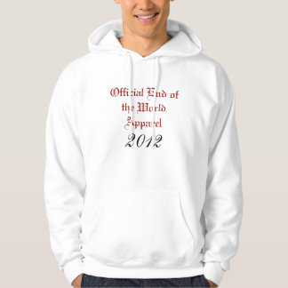 Offizielles Ende des Weltkleides, 2012 Hoodie