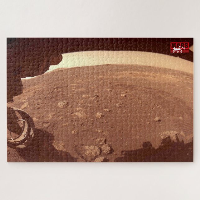 Offizielles erstes Foto, Ausdauerrover auf Mars, (Horizontal)