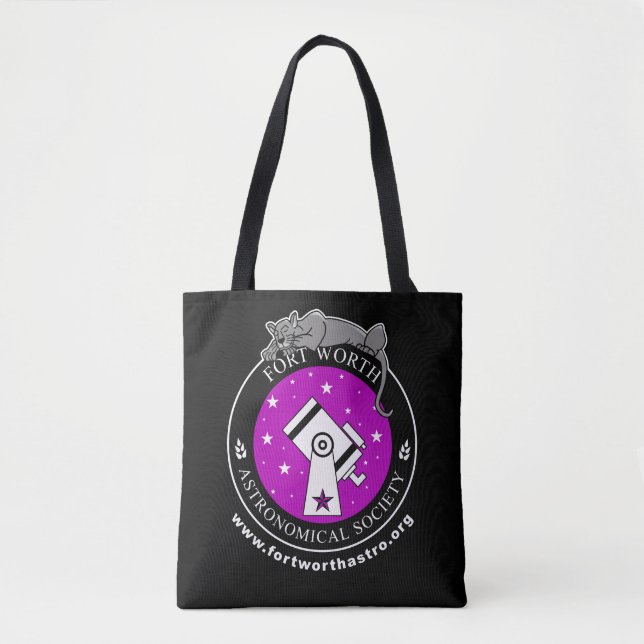 Offizielles FWAS-Logo über der Schulterschwarz-Tas Tasche (Vorderseite)