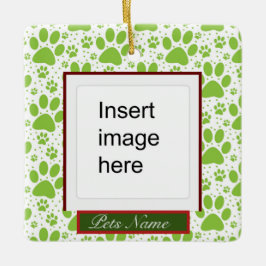 Offizielles Geschenk Sniffer Foto Hund Haustier Keramikornament