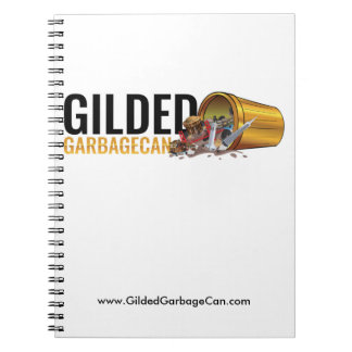 Offizielles Gilded Garbage Can Spiral Notebook Notizblock