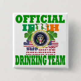 Offizielles irisches amerikanisches trinkendes button