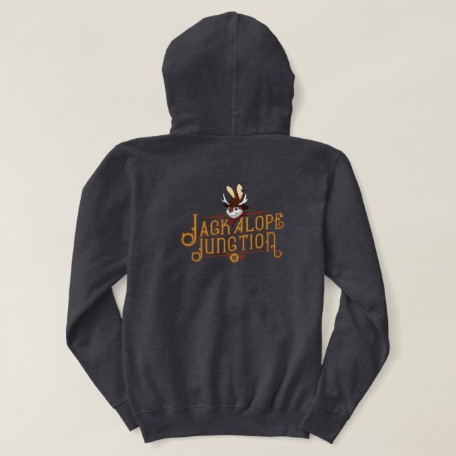 Offizielles Jackalope Junction Hooooid Sweatshirt (Design Rückseite)
