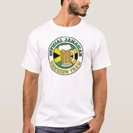 Offizielles jamaikanisches trinkendes Team T-Shirt