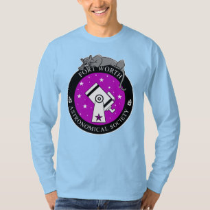 Offizielles Logo Langschläfer Blue T - Shirt