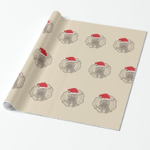 Offizielles Logo-Sankt-Verpackungs-Papier