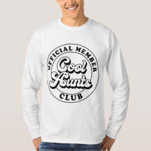 Offizielles Mitglied Cool Tanten Club Tante Mutter T-Shirt