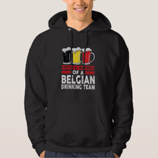 offizielles Mitglied eines belgischen Trinkteams Hoodie