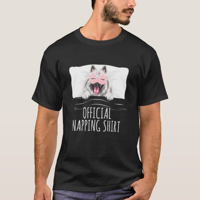 Offizielles Napping der Schläfrigmaske T-Shirt (Vorderseite)