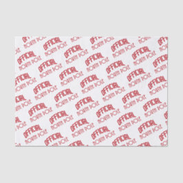Offizielles Nordpol-Muster-Tissue-Papier Seidenpapier