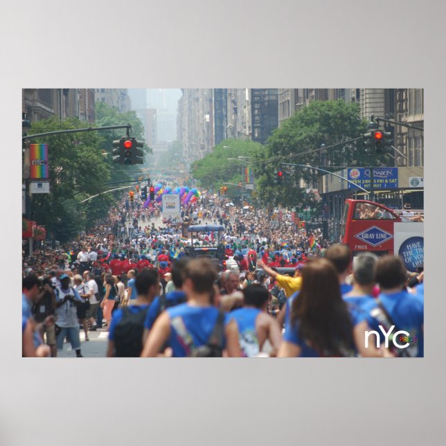 Offizielles NYC-Stolperplakat Poster (Vorne)