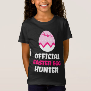 Offizielles Osterei-Jäger-Hot-Pink-Kinder-Shirt T-Shirt