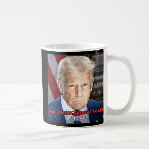 Offizielles Portrait von Präsident Dona 2025 Kaffeetasse