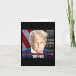 Offizielles Portrait von Präsident Dona 2025 Karte