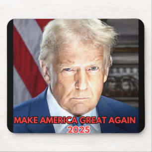 Offizielles Portrait von Präsident Dona 2025 Mousepad