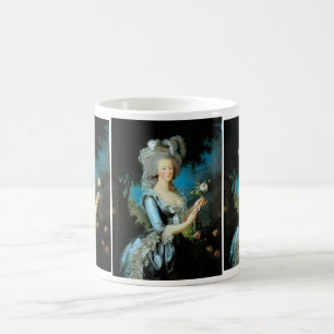 OFFIZIELLES PORTRÄT DER KÖNIGIN MARIE ANTOINETTE KAFFEETASSE