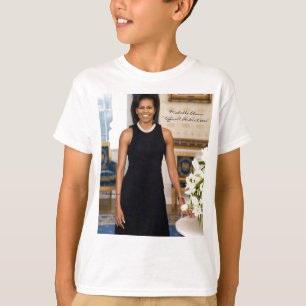 Offizielles Porträt erster Dame Michelle Obama T-Shirt