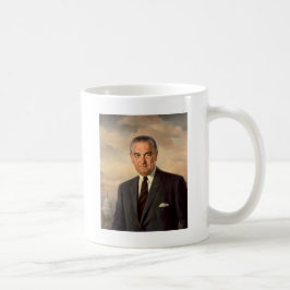 Offizielles Porträt Lyndon Johnson Kaffeetasse