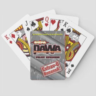 Offizielles Poster für PAWA das Extrav-O-Bonanza!! Spielkarten