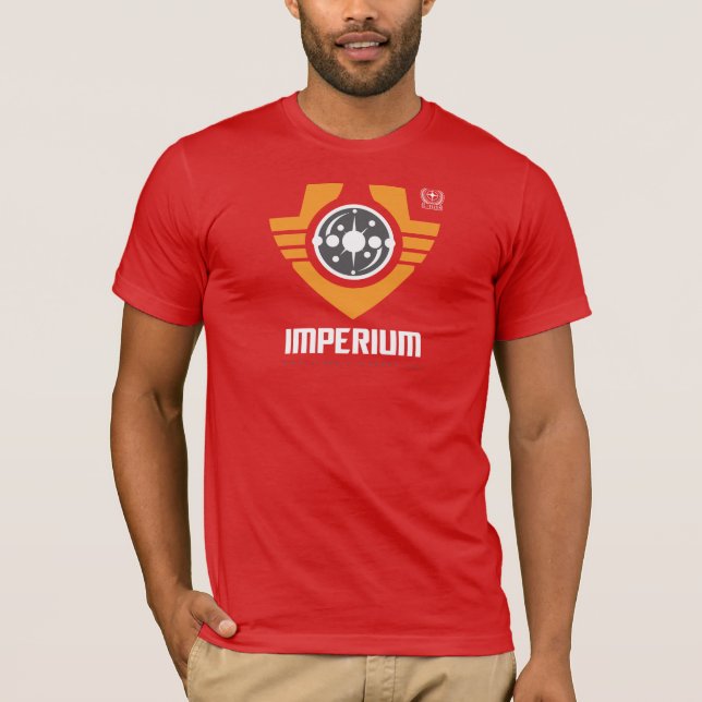 Offizielles Rot v3 des Imperium T-Shirt (Vorderseite)