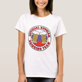 Offizielles russisches Trinkteam T-Shirt