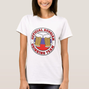 Offizielles russisches Trinkteam T-Shirt