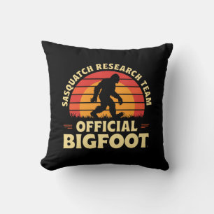 Offizielles Sasquatch Research Team: Bigfoot Jäger Kissen
