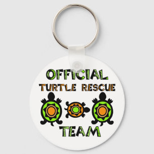 Offizielles Schildkröte-Rettungs-Team 1 Schlüsselanhänger