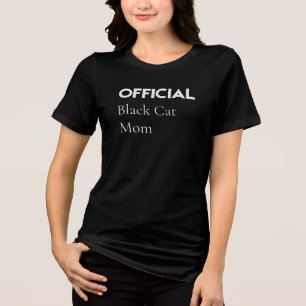 Offizielles Schwarze-Katze-Mama-T-Shirt – Bestes G Tri-Blend Shirt