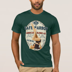 Offizielles sicherer Hafen Lablel Shirt