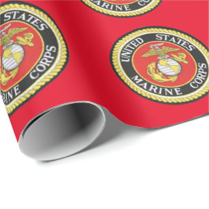 Offizielles Siegel - United Staaten Marine Corps Geschenkpapier