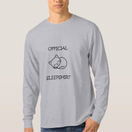 Offizielles Sleepshirt-Katze-Design - Katzenliebha T-Shirt