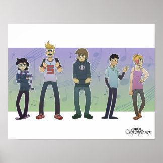 Offizielles Soul Symphony Poster Nr. 2