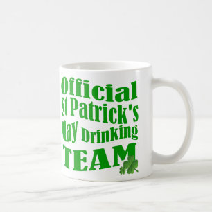 Offizielles St. Patrick's Day-Trinkteam Kaffeetasse