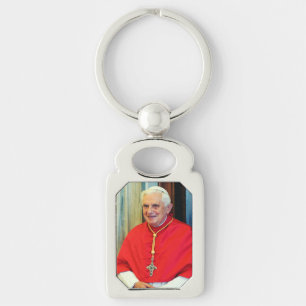 Offizielles Stilporträt von Papst Benedikt XVI. Schlüsselanhänger